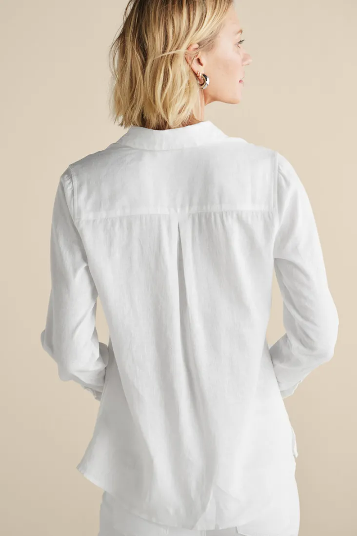Online Soft Surroundings Jordan Linen Blend Shirt