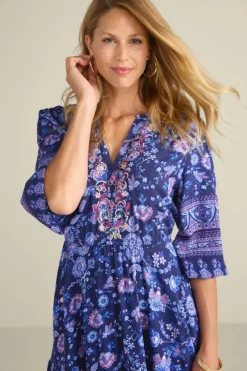 Online Soft Surroundings Jordana Midi Dress SiennaFloral