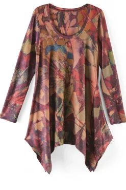 Online Soft Surroundings Julia Top ButterflyMulti