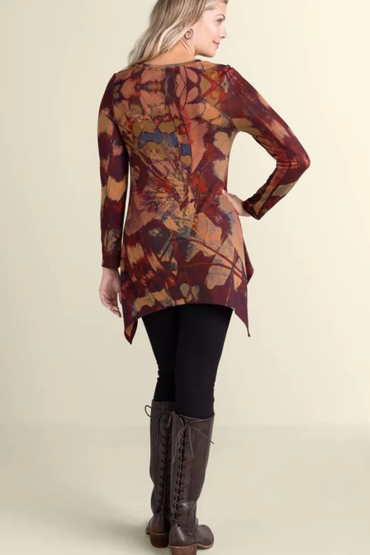 Online Soft Surroundings Julia Top ButterflyMulti