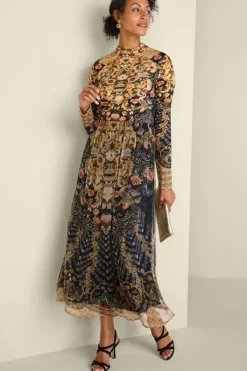 Sale Soft Surroundings Kalista Maxi Dress IconScarf