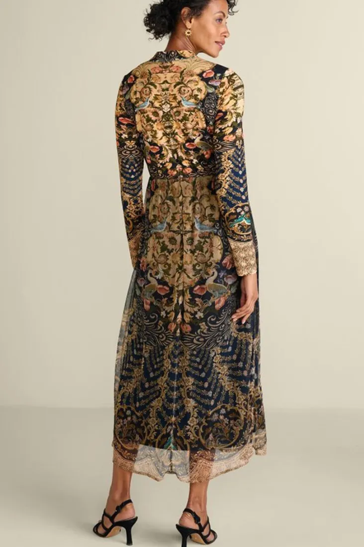 Sale Soft Surroundings Kalista Maxi Dress IconScarf