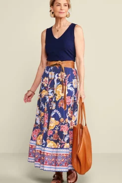 Outlet Soft Surroundings Kara Skirt HarvestScarf