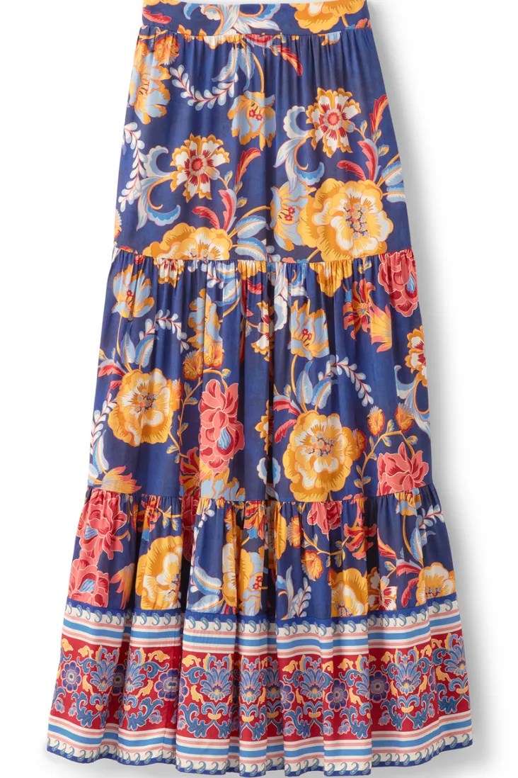 Soft Surroundings Kara Skirt II AkrotiriFlowers