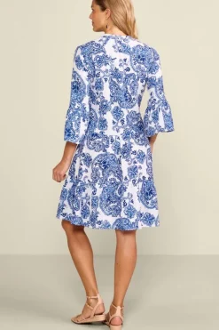 Soft Surroundings Karis Gauze Short Dress KamariPaisley