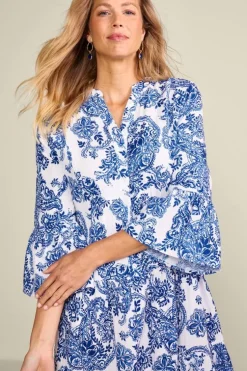 Soft Surroundings Karis Gauze Short Dress KamariPaisley