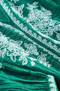 Best Soft Surroundings Katie Gauze Tunic TealGreen