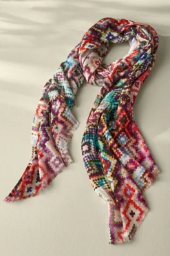 Discount Soft Surroundings Kristin Kaleidoscope Scarf Multi