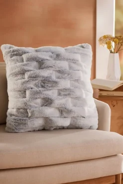 New Soft Surroundings La Parisienne Faux Fur Pillow
