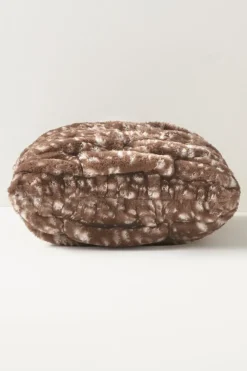 New Soft Surroundings La Parisienne Faux Fur Pillow