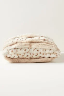 New Soft Surroundings La Parisienne Faux Fur Pillow