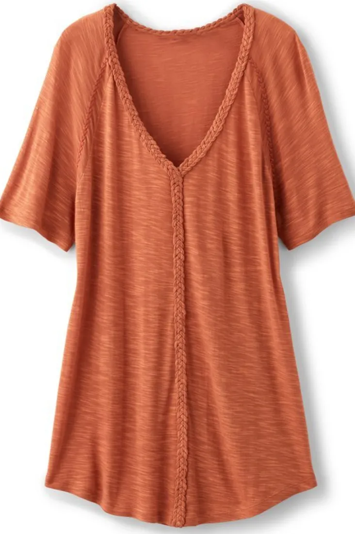 Sale Soft Surroundings Lainey Slub Tee