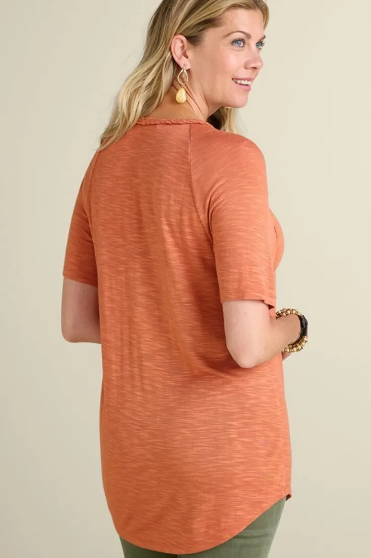 Sale Soft Surroundings Lainey Slub Tee