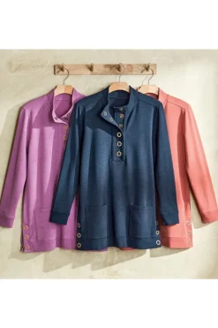 Outlet Soft Surroundings Lakshmi Pullover Tunic