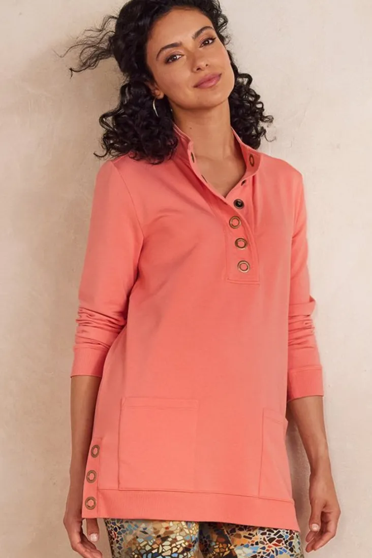 Outlet Soft Surroundings Lakshmi Pullover Tunic