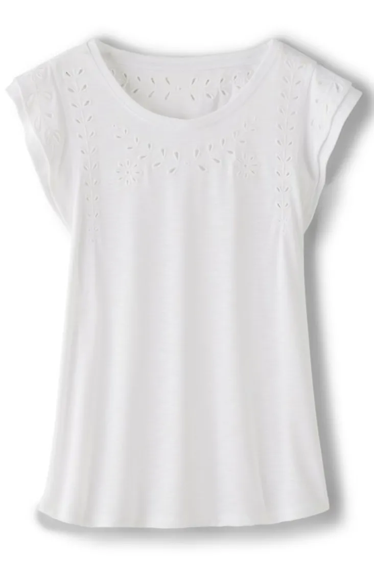 Best Soft Surroundings Libby Tee TealBlue