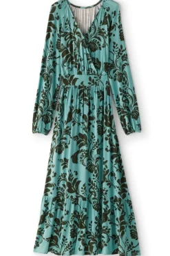 Outlet Soft Surroundings Lilibet Knit Maxi Dress AutumnVines