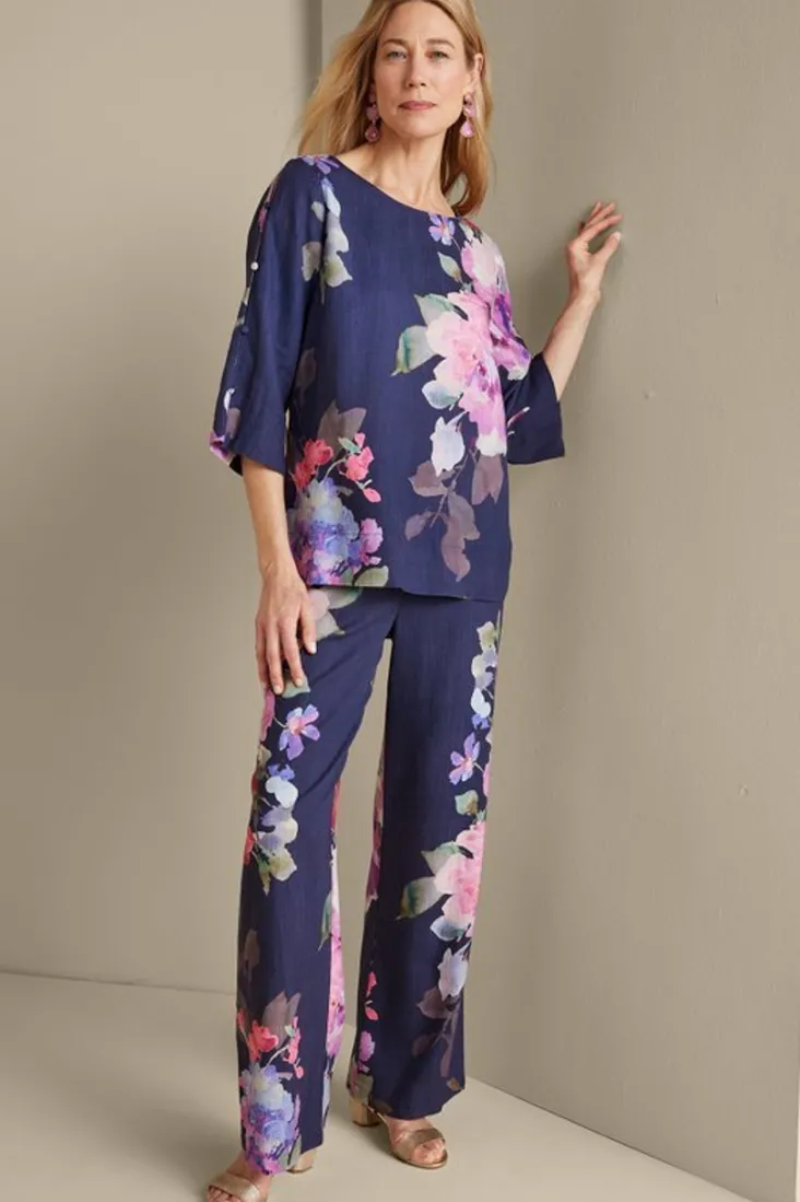 Soft Surroundings Lizette Wide-Leg Pant