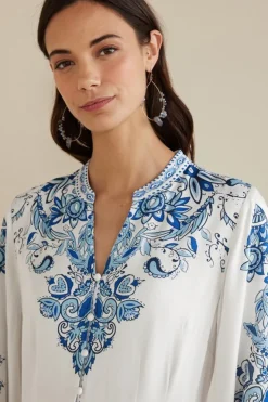Online Soft Surroundings Louise Midi Dress PerissaScarf