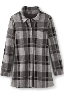 Sale Soft Surroundings Mad About Plaid Top