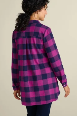 Hot Soft Surroundings Mad About Plaid Tunic