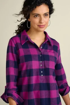 Hot Soft Surroundings Mad About Plaid Tunic