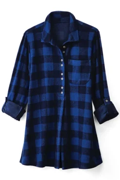 Hot Soft Surroundings Mad About Plaid Tunic