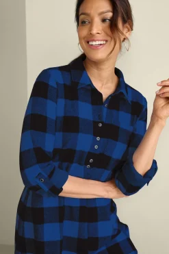 Hot Soft Surroundings Mad About Plaid Tunic