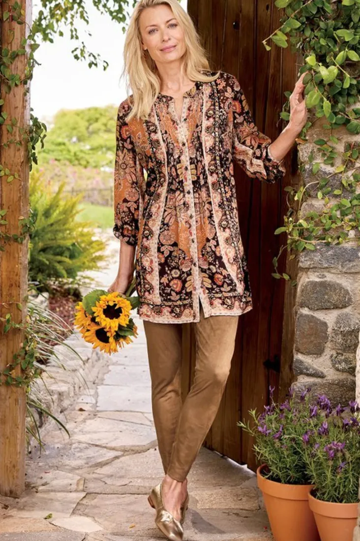 Clearance Soft Surroundings Makara Tunic Top & Tank