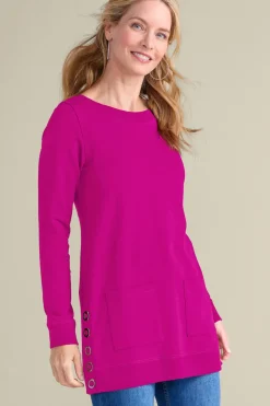 Hot Soft Surroundings Make It Snappy Pullover