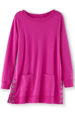 Hot Soft Surroundings Make It Snappy Pullover
