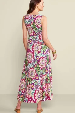 Hot Soft Surroundings Malee Maxi Dress RioGarden