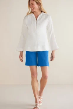 Soft Surroundings Marilla Gauze Shorts