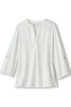 Online Soft Surroundings Marley Gauze Tunic