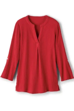 Online Soft Surroundings Marley Gauze Tunic