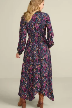 Clearance Soft Surroundings Meena Maxi Dress PaisleyGardenMulti