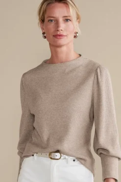 Sale Soft Surroundings Melina Waffle Pullover