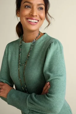 Sale Soft Surroundings Melina Waffle Pullover