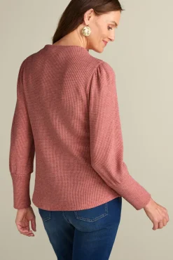 Sale Soft Surroundings Melina Waffle Pullover