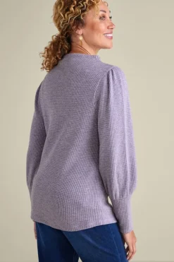 Sale Soft Surroundings Melina Waffle Pullover
