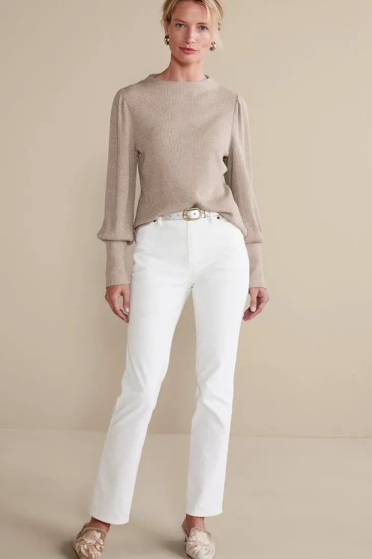 Sale Soft Surroundings Melina Waffle Pullover