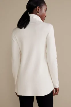 New Soft Surroundings Meria Zip Cardi