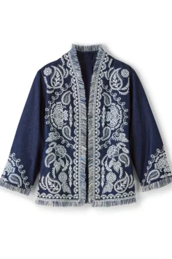 Online Soft Surroundings Mesaria Jacket DenimBlue