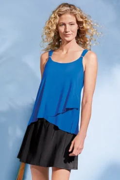 Sale Soft Surroundings Miraclesuit Razzle Dazzle Tankini Top Ocicat