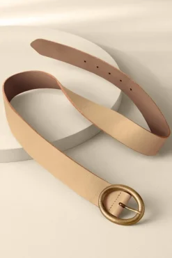 Discount Soft Surroundings Monaco Leather Belt