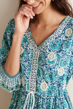 New Soft Surroundings Nerissa Dress AbstractFloral