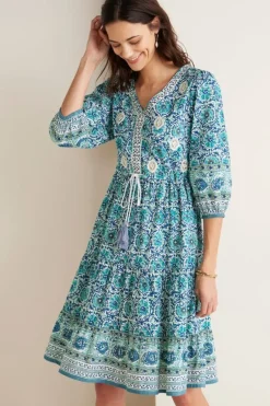 New Soft Surroundings Nerissa Dress AbstractFloral