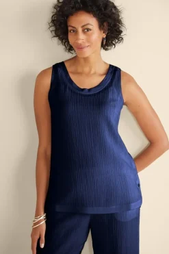 Online Soft Surroundings Oceo Gauze Tank
