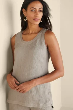 Online Soft Surroundings Oceo Gauze Tank