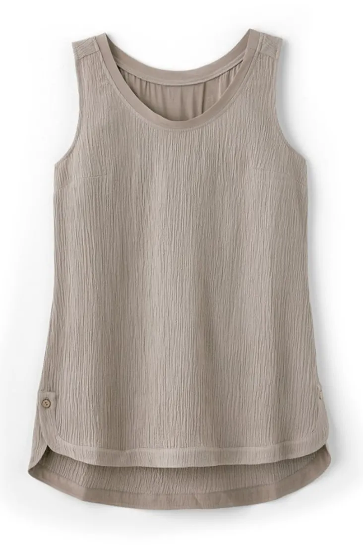 Online Soft Surroundings Oceo Gauze Tank